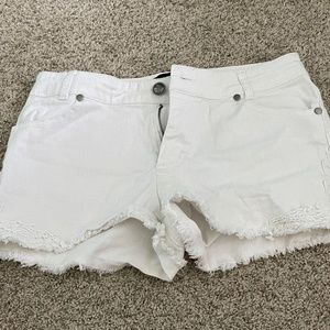 White Ambiance Apparel Jean Shorts